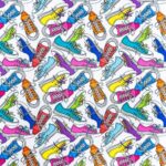 Digital Slub Cloth (150CM) Tekkies