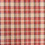 Printed Mini Matt (150CM) Red Tartan