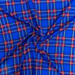 Printed Mini Matt (150CM) Royal Tartan - Image 2