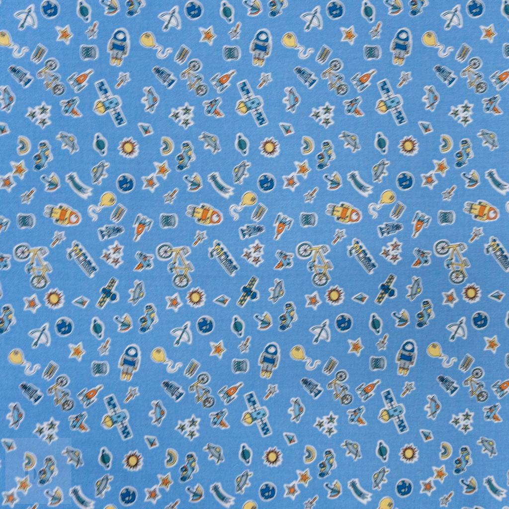 24362D15F187231-1.jpg LIBERTY 100% COTTON QUILTING TREASURES IN THE SKY X - Image 1