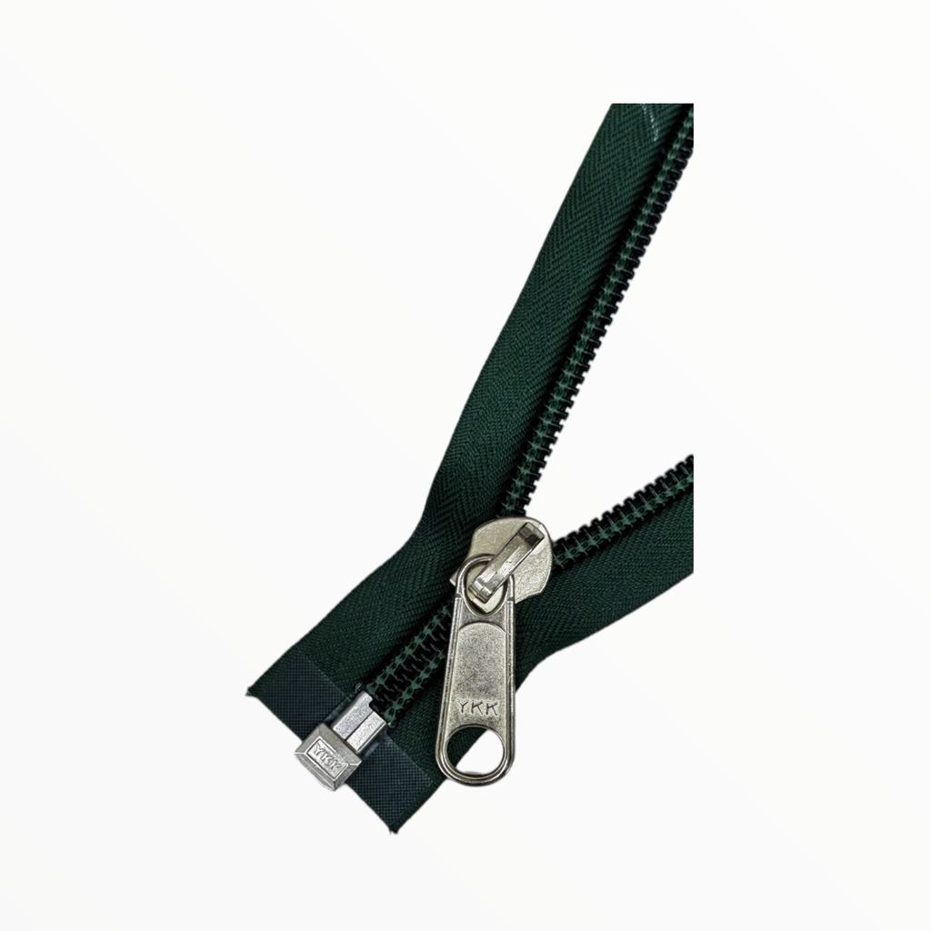 252D1505FBG.jpg 150CM YKK NO.10 HD ZIPS-BOT.GREEN - (530) - Image 1