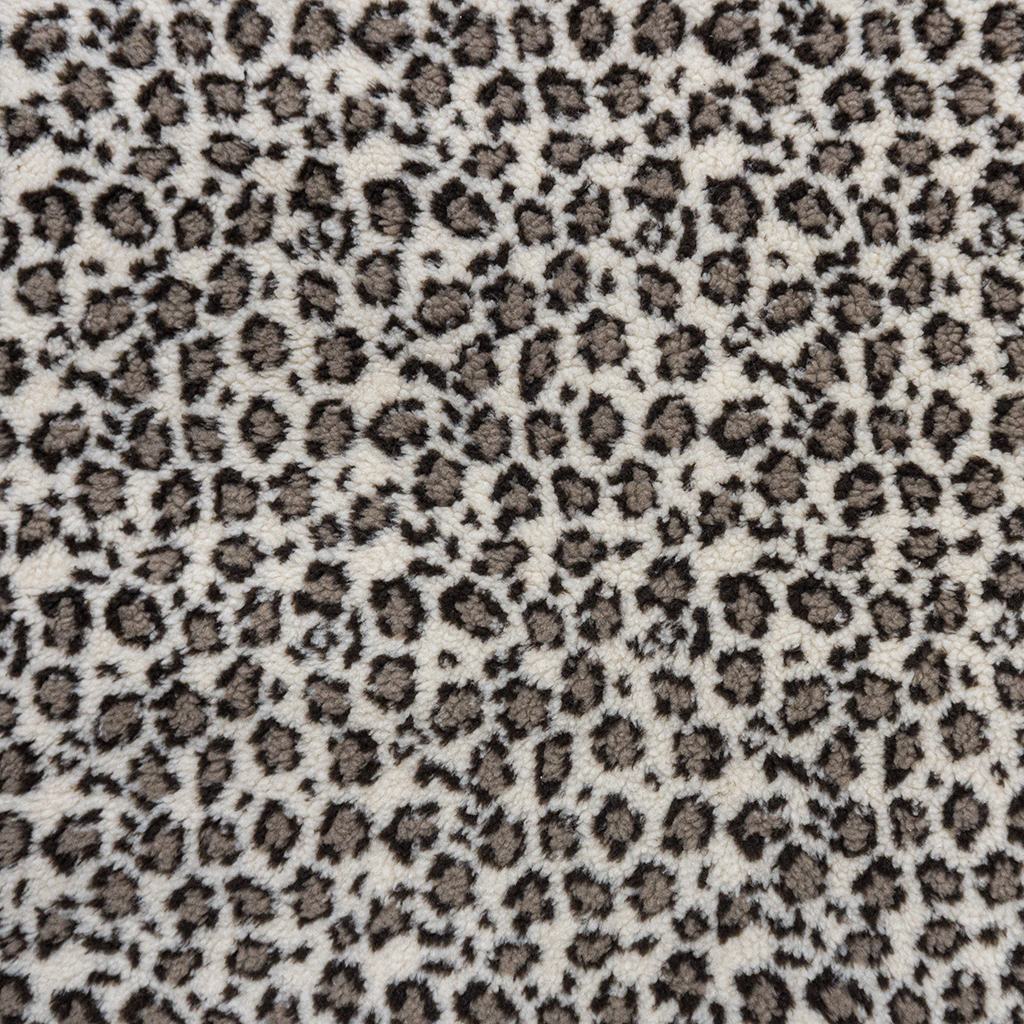 30932D15F4231.jpg SHERPA FUR PRINT LEOPARD (IVORY) - Image 1