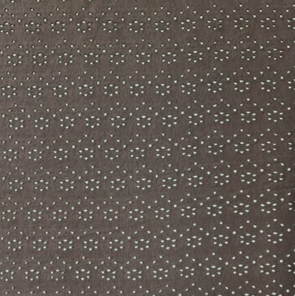 CVC EMBROIDERY KNIT-ASH BROWN