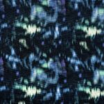 PRINTED PLISSE PLEAT MOODY SOFT FOCUS