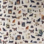 Minimatt Slub (230G/M – 100% Polyester) 150CM – Cats