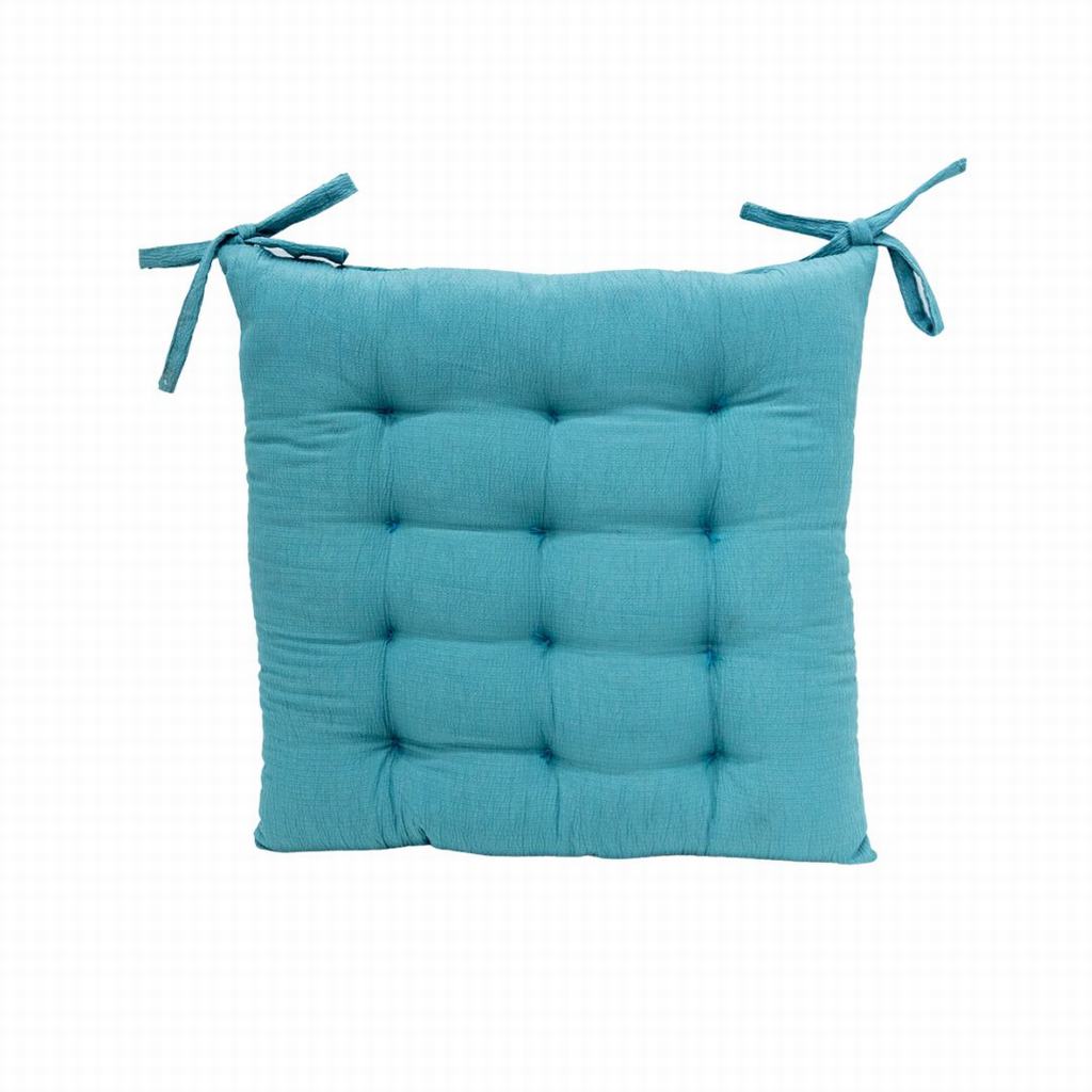 40X40PD5FTG231.jpg 40 X 40 CHAIR PAD - TEAL GREEN - Image 1