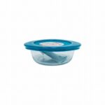 PYREX COOK AND STORE ROUND DISH WITH PLASTIC LID 350ML