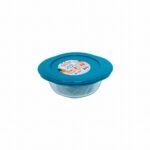 PYREX COOK AND STORE ROUND DISH WITH PLASTIC LID 350ML - Image 2