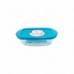 PYREX COOK AND STORE DISH RECTANGLE WITH PLASTIC LID 0.4L - Image 2