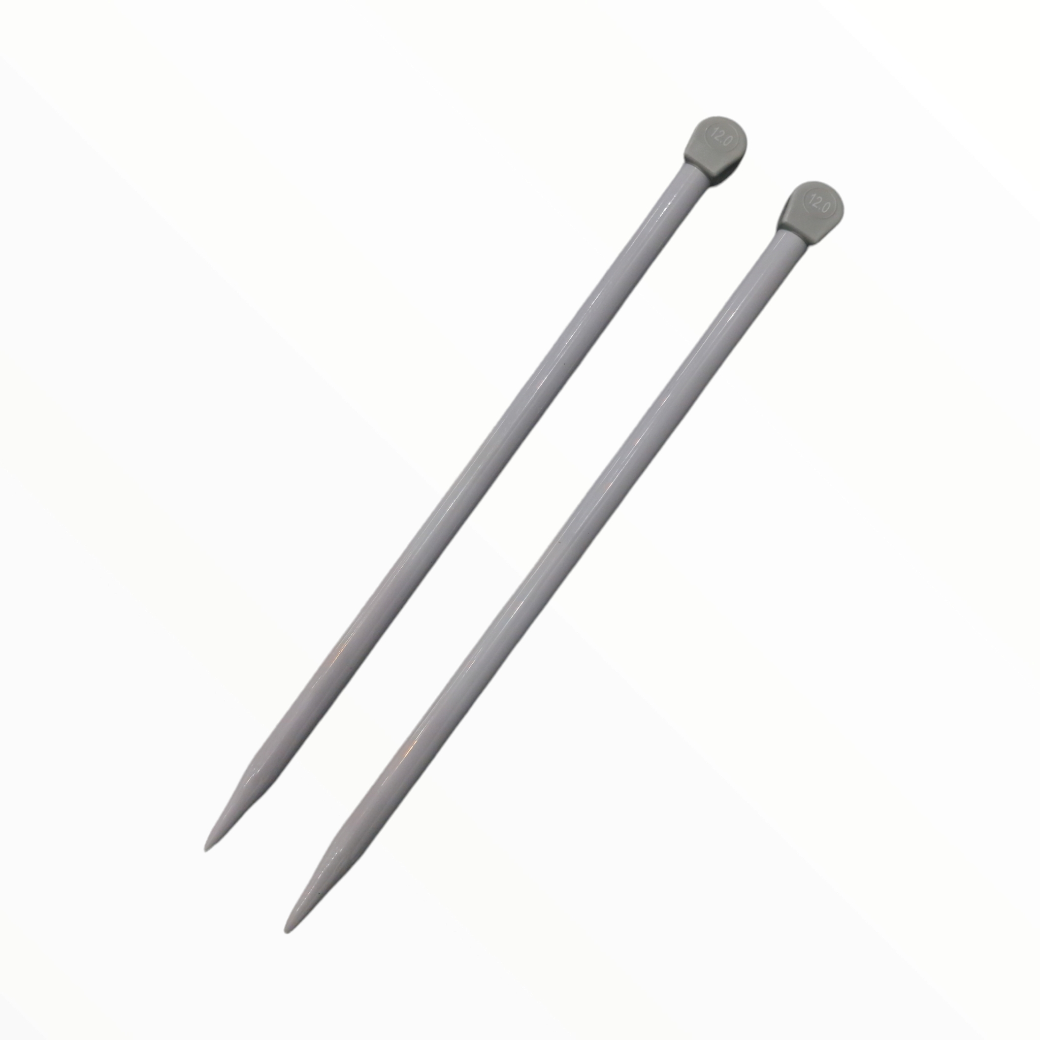 B0032D302D12.jpg ALUMINIUM KNITTING NEEDLES 30CM 12MM - Image 1