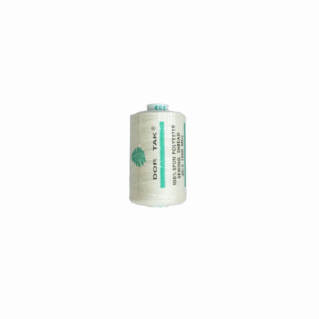 DTK5F203231.jpg DORTAK THREAD 1000MT - LIGHT CREAM - Image 1