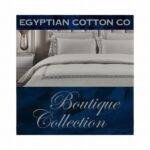 KATHY T400 QUEEN DUVET COVER SILVER