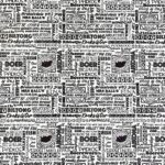 150CM PRINTED VINYL - AFRIKAANS BRAAI WHITE - Image 2