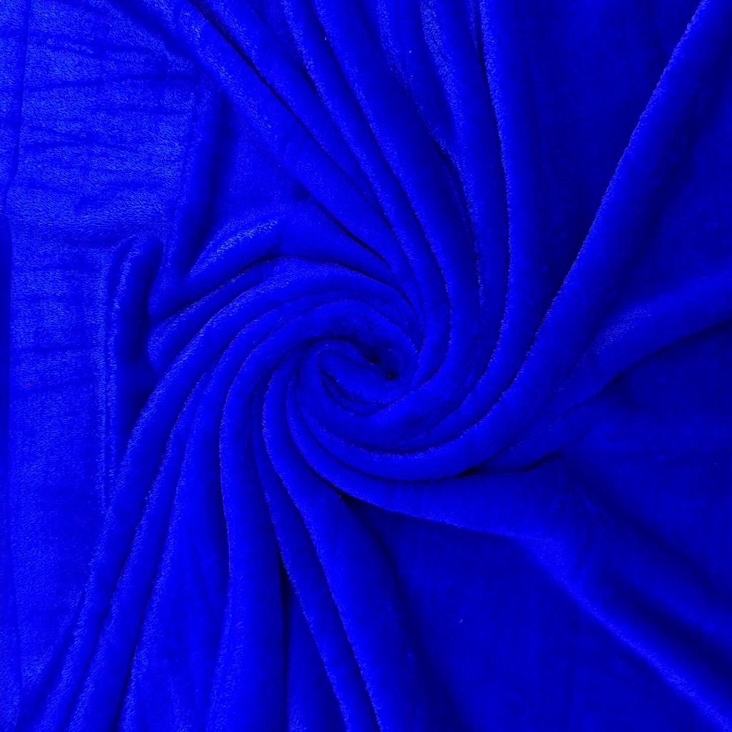 PFF15FROYAL.jpg 150CM PLAIN MONGOLIAN FLEECE-ROYAL - Image 1