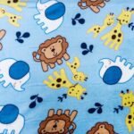 150CM Printed Mongolian Fleece