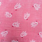 150CM Printed Mongolian Fleece