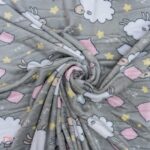 150CM Printed Mongolian Fleece - Image 2