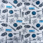 150CM Printed Mongolian Fleece