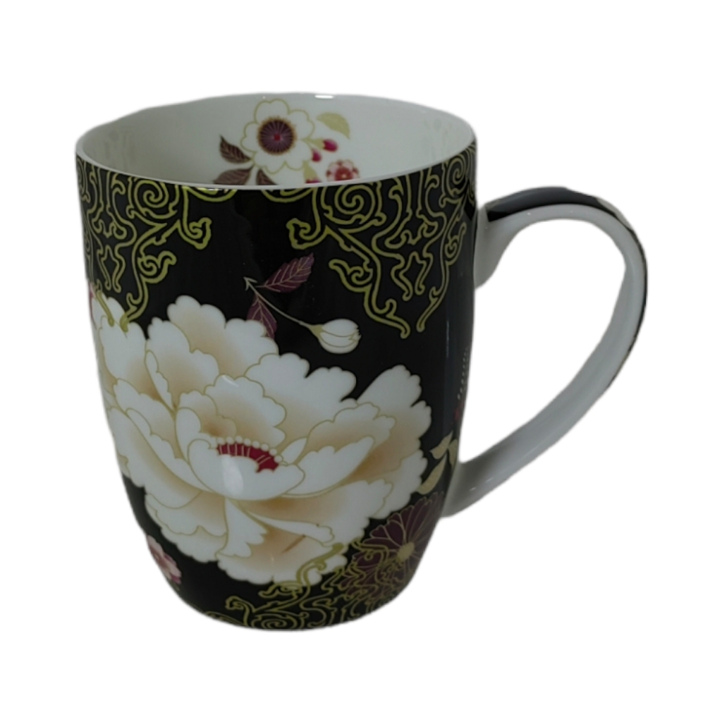 PK0105.jpg MW KIMONO MUG 400ML BLACK GB - Image 1