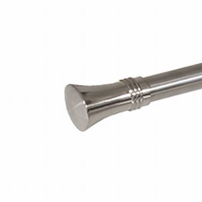25MM FINIAL HAT SHAPED 2PK - ST/STEEL