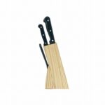 HAUS ROLAND 7PC KNIFE SET WITH WOODEN HOLDER