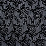 STRETCH LACE- 1288D BLACK