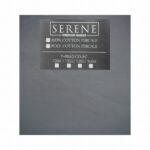 SERENE DOUBLE T200 POLY PERCALE DUVET COVER & 2P/C