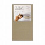 SERENE T186 POLYP STD PILLOW CASE STONE