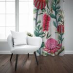 KITCHEN CURTAINS 250X120 - POPPY - Image 2