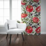KITCHEN CURTAINS 250X120 - TOMATO OLIVE - Image 2