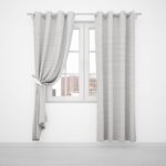 SLUBBY STD EYELET 225X225 WHITE - Image 2