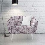 140CM DESIGNER VELVET UPHOLSTERY BOTANY - Image 2