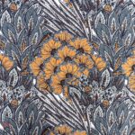 140CM DESIGNER VELVET UPHOLSTERY NATURE FATIGUE