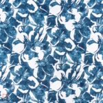 140CM DESIGNER VELVET UPHOLSTERY STENCIL TEAL