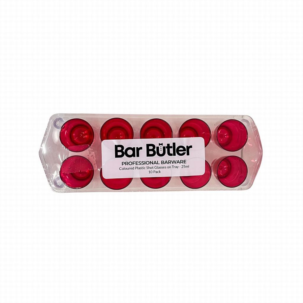 214765F3231.jpg TUMB TOT PLASTIC 25ML 10PK RED - Image 1