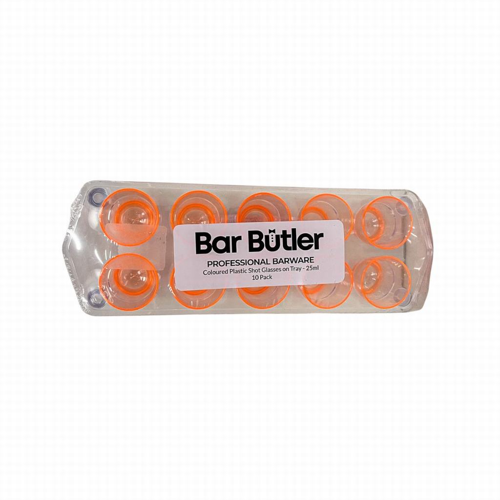 214765F4231.jpg TUMB TOT PLASTIC 25ML 10PK ORANGE - Image 1