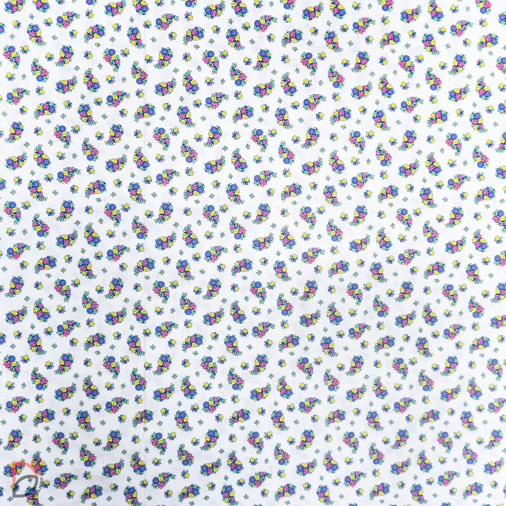 24362D15F192231-2.jpg Liberty 100% Cotton Quilting Potobello Paisley C - Image 1