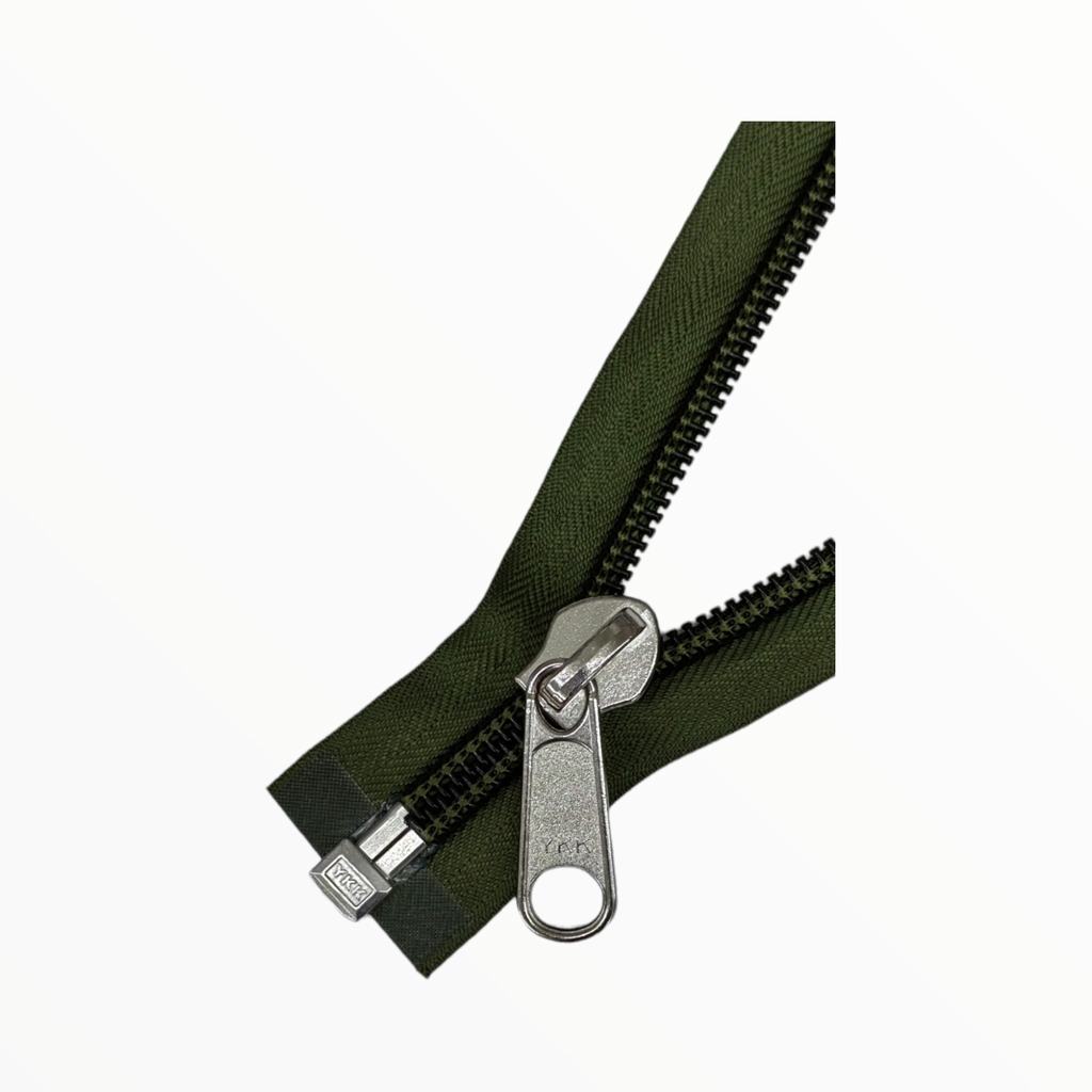 252D1005FOL-1.jpg 100CM YKK NO.10 HD ZIPS-OLIVE - (529) - Image 1