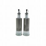 OIL & VINEGAR GLASS BOTTLE