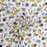 Baby Cotton Print Muslin (150cm) - Image 2