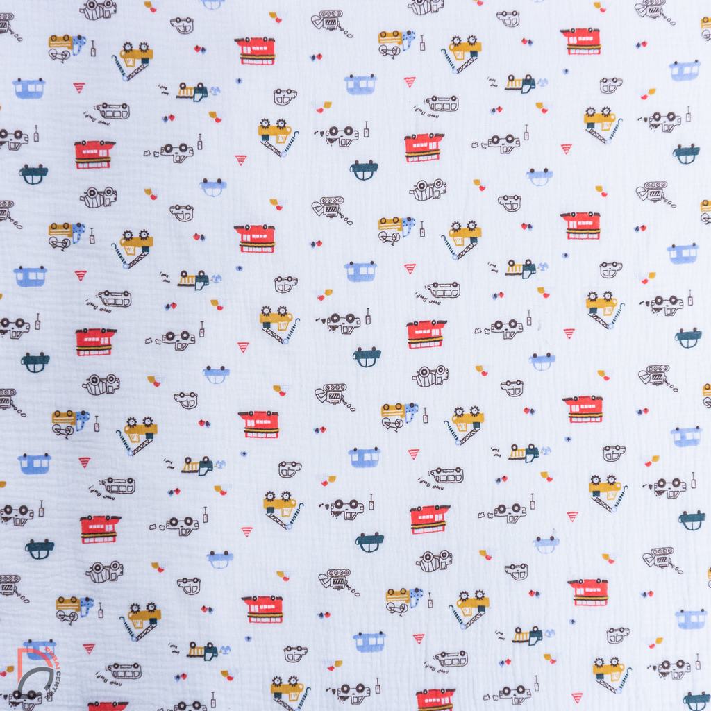 33022D75F38231.jpg Baby Cotton Print Muslin (150cm) - Image 1