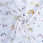 Baby Cotton Print Muslin (150cm) - Image 2