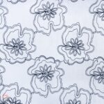 EMBROIDED COTTON MUSLIN