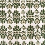 PRINTED CAPRI LINEN LOOK 16 OLIVE