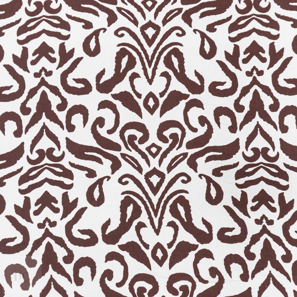 33232D25F27231.jpg PRINTED CAPRI LINEN LOOK 25 CAPPUCCINO - Image 1