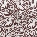 PRINTED CAPRI LINEN LOOK 25 CAPPUCCINO - Image 2