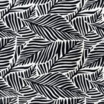 PRINTED CAPRI LINEN LOOK 20 BLACK