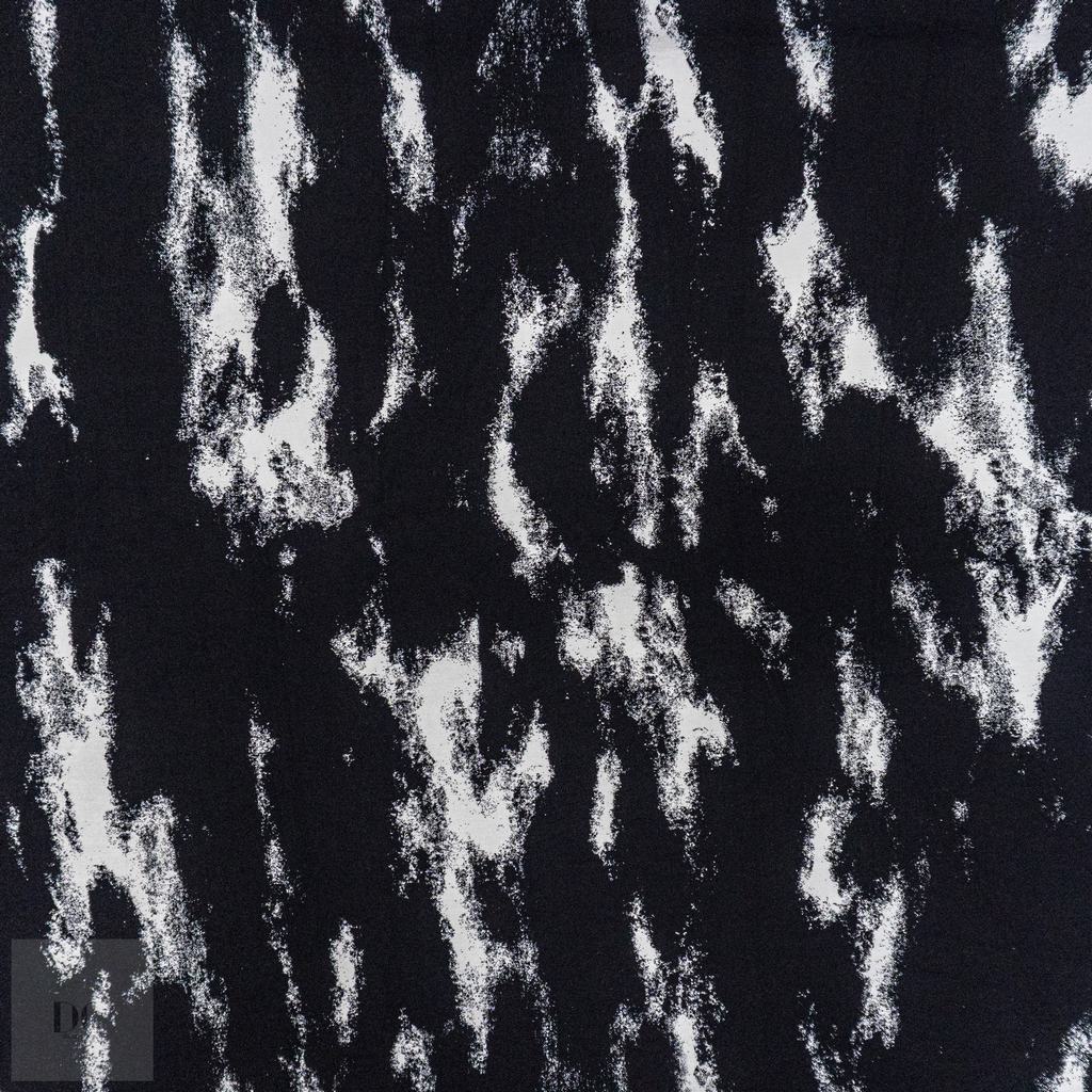34075F19231.jpg PRINTED RN AMALFI 150CM 37 BLACK - Image 1