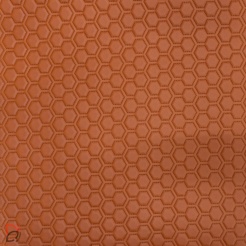 9203215FMUSTARD.jpg PVC EMBROIDED BONDED FOAM - MUSTARD - Image 1