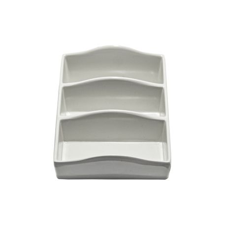 AA2D0106-1.jpg 3COMPARTMENT SACHET HOLDER 135X95X45MM - Image 1